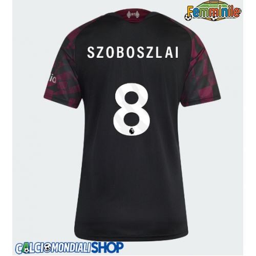Maglie da calcio Liverpool Dominik Szoboszlai #8 Terza Maglia Femminile 2026-27 Manica Corta